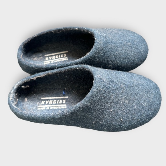 Kyrgies Classic Wool Slippers, size 37, blue - Picture 7 of 7